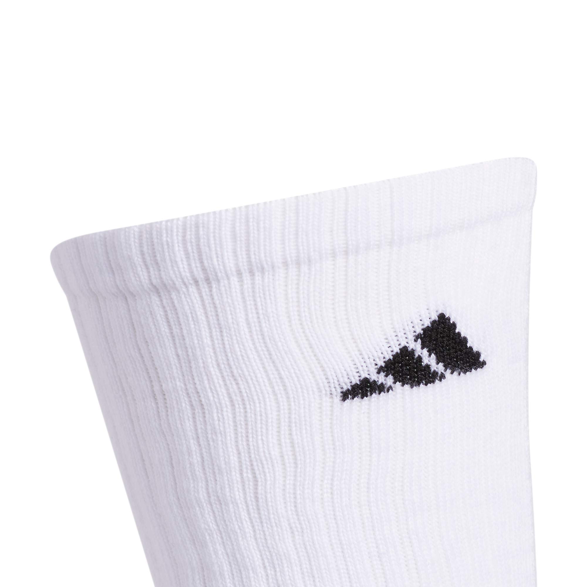 adidas Men's Athletic Cushioned 6-Pack Crew, Cushioned Crew Socks with Arch Compression for a Secure Fit