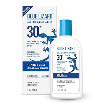 Blue Lizard Australian SUNSCREEN SPF 30+, Sport SPF 30+, 5-Ounce