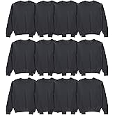 BILLIONHATS Mens Crewneck Sweatshirts in Bulk, Cotton, Wholesale Screenprinting Sweat Shirts For Men, Layer Shirt