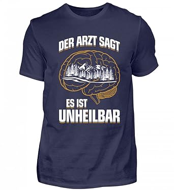 shirt-o-magic Förster: es ist Unheilbar - Geschenk Forstwirt-in Förster-in Wald Forst - Herren Shirt