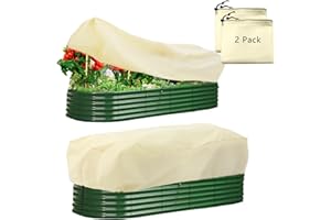EAVNCLG Plant Protection Cover, Frost Protection Blanket Bag, 2 Pack, 55 x 27.5 x 17.7 Inches