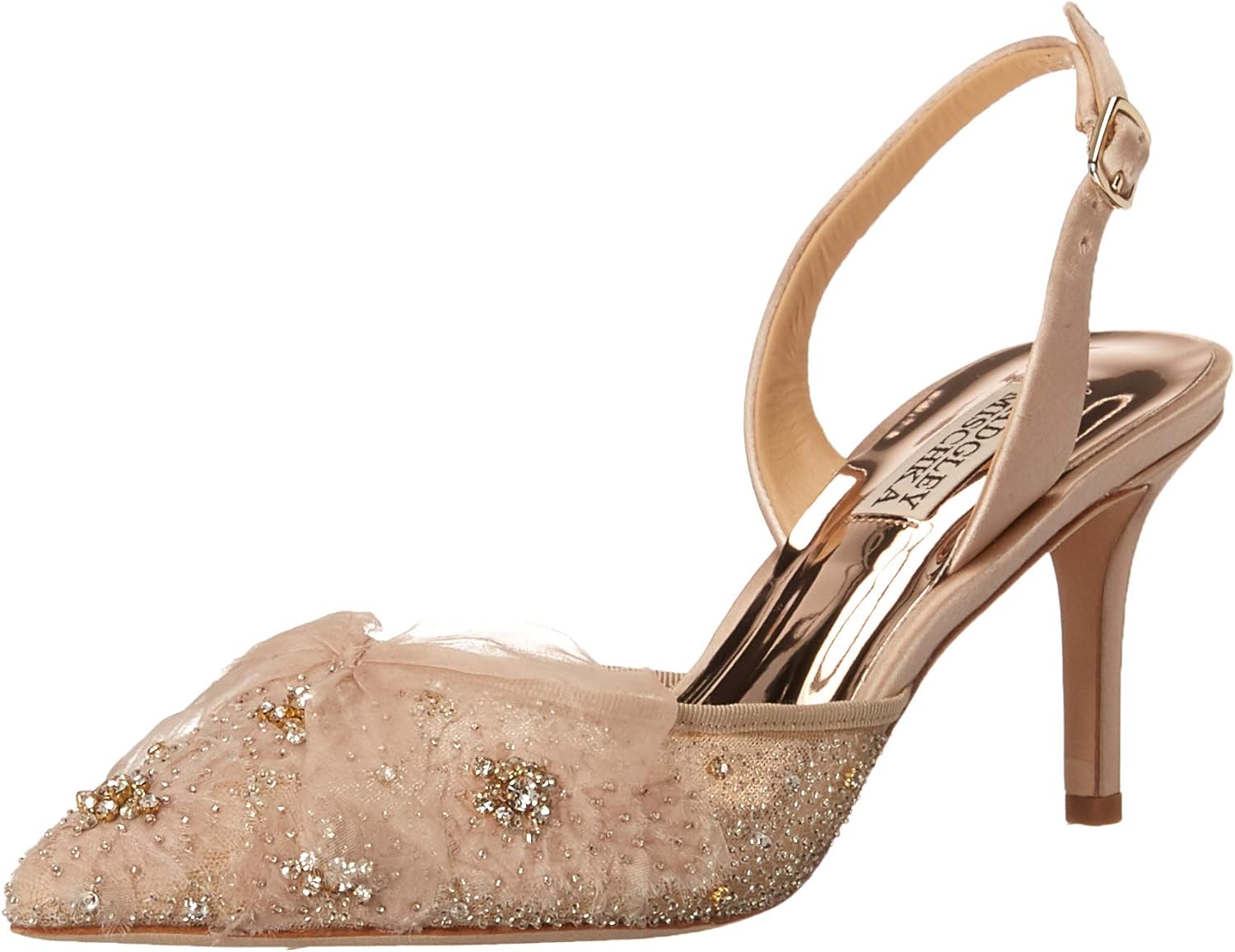 badgley mischka vera slingback heels