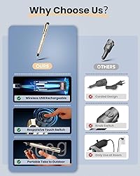 Tarlido Engraving Pen, USB Rechargeable Cordless