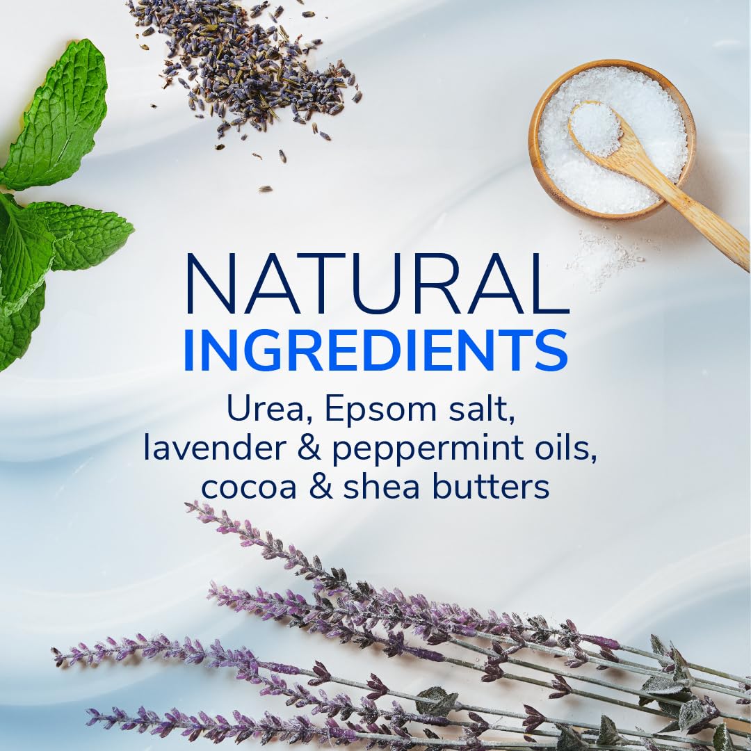 Dr. Scholl's Severe Cracked Heel Repair Restoring Balm 2.5oz, with 25% Urea for Dry, Cracked Feet, Heals and Moisturizes for Healthy Feet