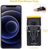 Trisiki 6 Pack Heavy Duty Snap Mouse Traps Reusable Catch Instantly UK view 5