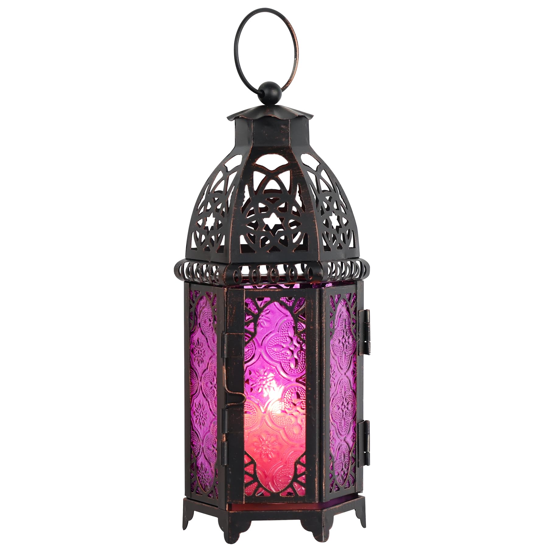 Photo 1 of NEEDOMO Halloween Decorations,11'' Moroccan Lanterns Decorative Indoor & Outdoor, Vintage Christmas Candle Holder, Metal Lanterns Decorative, Table, Patio, Porch, Shelf, Christmas Spring Home Decor