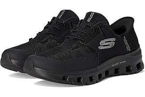 Skechers Mens Slip-Resistant Glide-Step Pro Slip-ins Work Sneakers