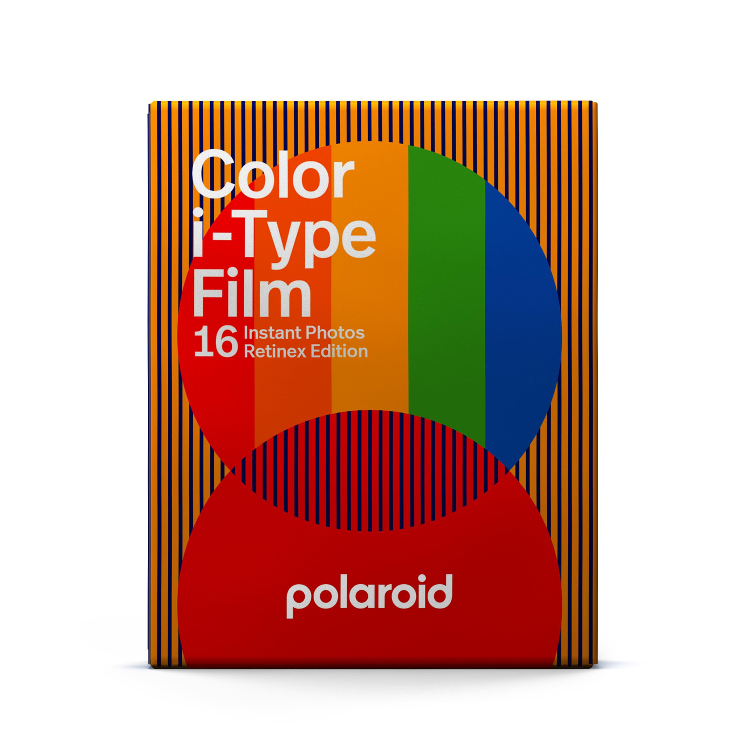 Polaroid Color I-Type Film - Retinex Edition Round Frame - Double Pack (16 Photos) (6285)