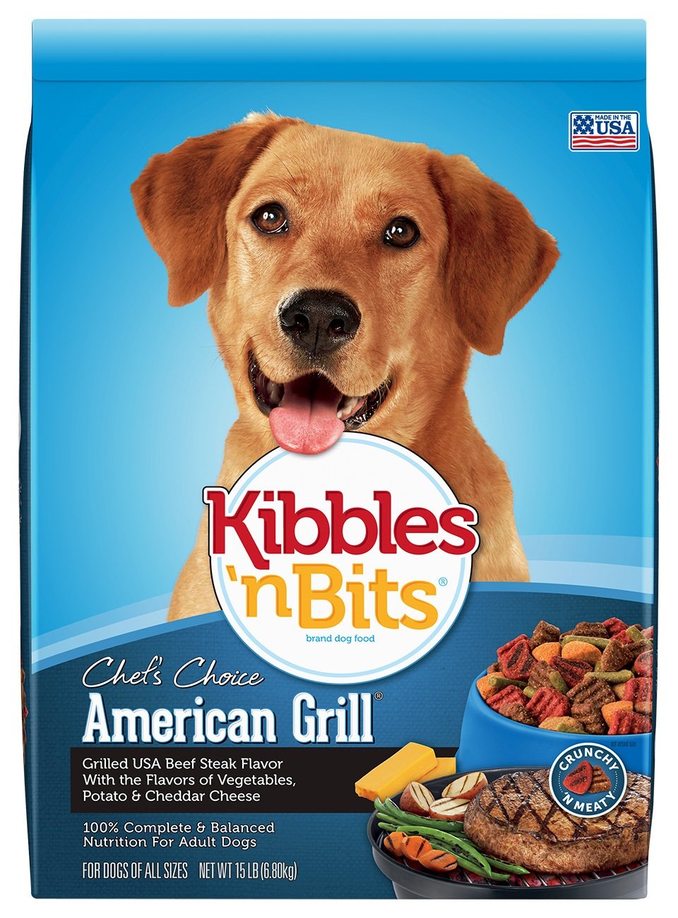 Kibbles 'n Bits Dog Food Original Savory Beef & Chicken Flavor Amazon