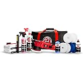 Adam's 15mm SK Pro Car Polisher Kit (16 Item) - Professional Buffer Polisher for Car Detailing &amp; Scratch Repair - Includes Microfiber Towels, Polish, Compound, Pads, Tools, Carry Tote, &amp; More