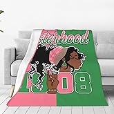 Blanket Sorority Gift Throw Blanket 60"x50" Soft Warm Cozy Throw Home Decorative Blanket Sorority Paraphernalia