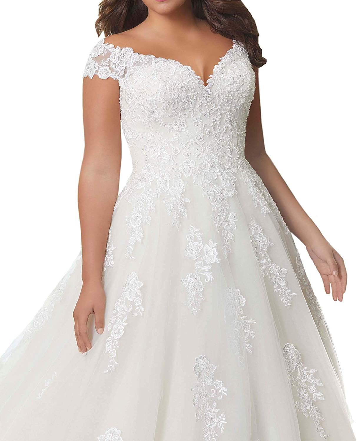 long sleeve lace wedding dress canada