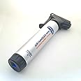 BIKETUBE Brand Air Handler Mini Bike Pump | Two-Stage Pumping | Bicycle Accessories | Aluminum Barrel | Fits Presta and Schrader Valves | High Volume and High Pressure