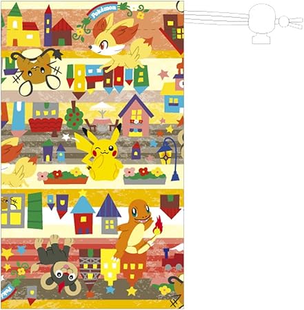 Amazon ポケモンセンターオリジナル モバイル巾着 タイプセレクション ほのお でんき バッグ 財布 おもちゃ