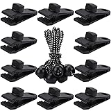 Axlksia Tarp Clips Heavy Duty Lock Grip, 20 Pack