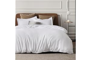 Singh's Textiles 800 TC 1PC Duvet Cover Eastern King 116 x 108 Inch Giza Cotton Zipper Closure, White Solid