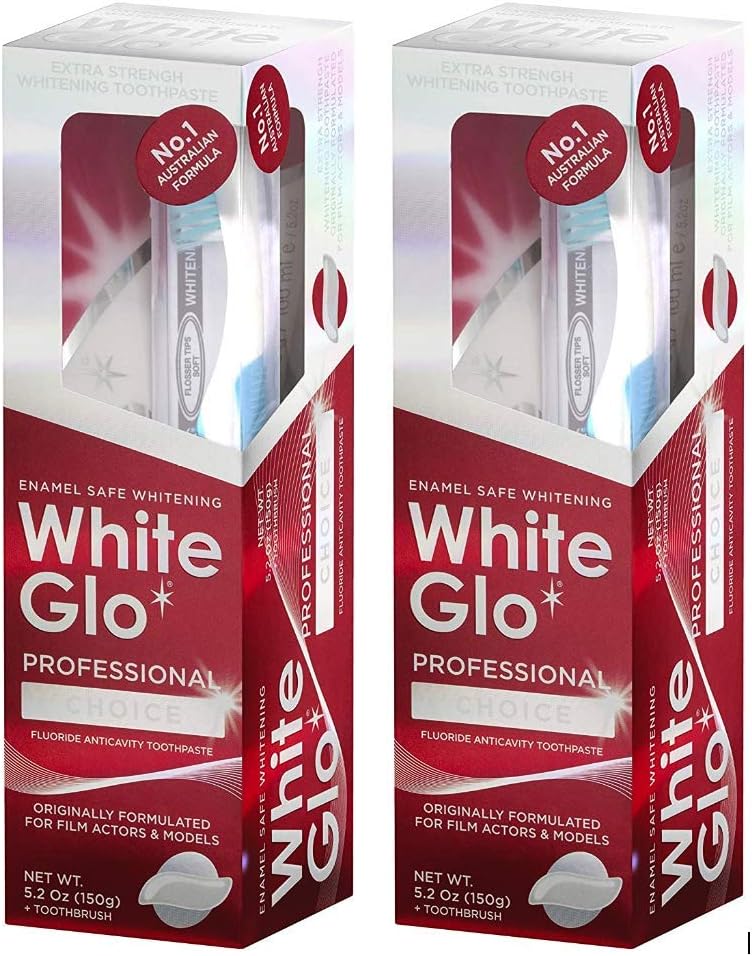 White Glo Extra Strength Whitening Toothpaste Professional Choice 100ml - 2 Packs, 1 count (Pack of 2) - Image 4