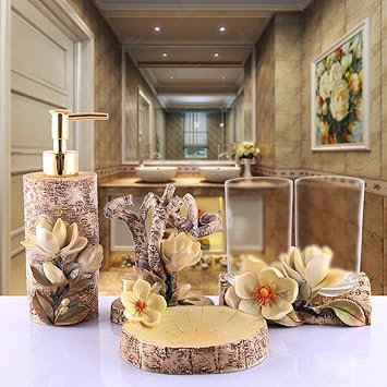 Amazon ニタリー容器 バスルームセット バス用品セット おしゃれ