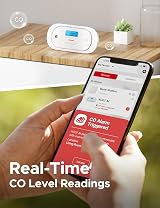 X-Sense XC01-M Carbon Monoxide Alarm with SBS50 Base Station Compatible view 5