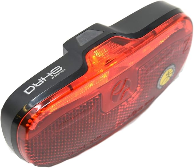 spanninga brasa xb bike led rear pannier carrier light