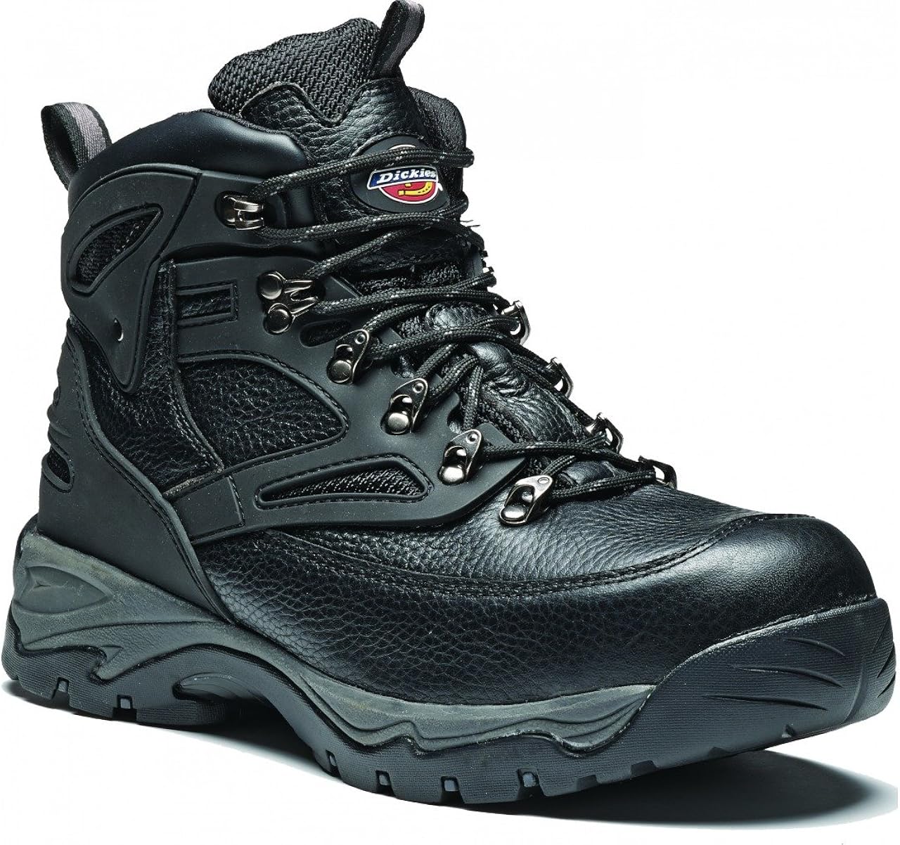 Dickies Preston Safety Dealer Boot Leather Steel Toe Work Workwear