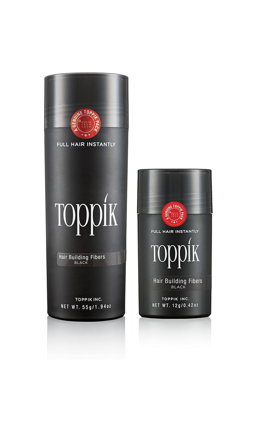 Buy Toppik Combo Hair Building Fibers Black, 55 g and Hair Building