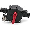 Flow-Rite MV-04-FN01 Livewell Control Valve, Red Arm, V4 Three-Position