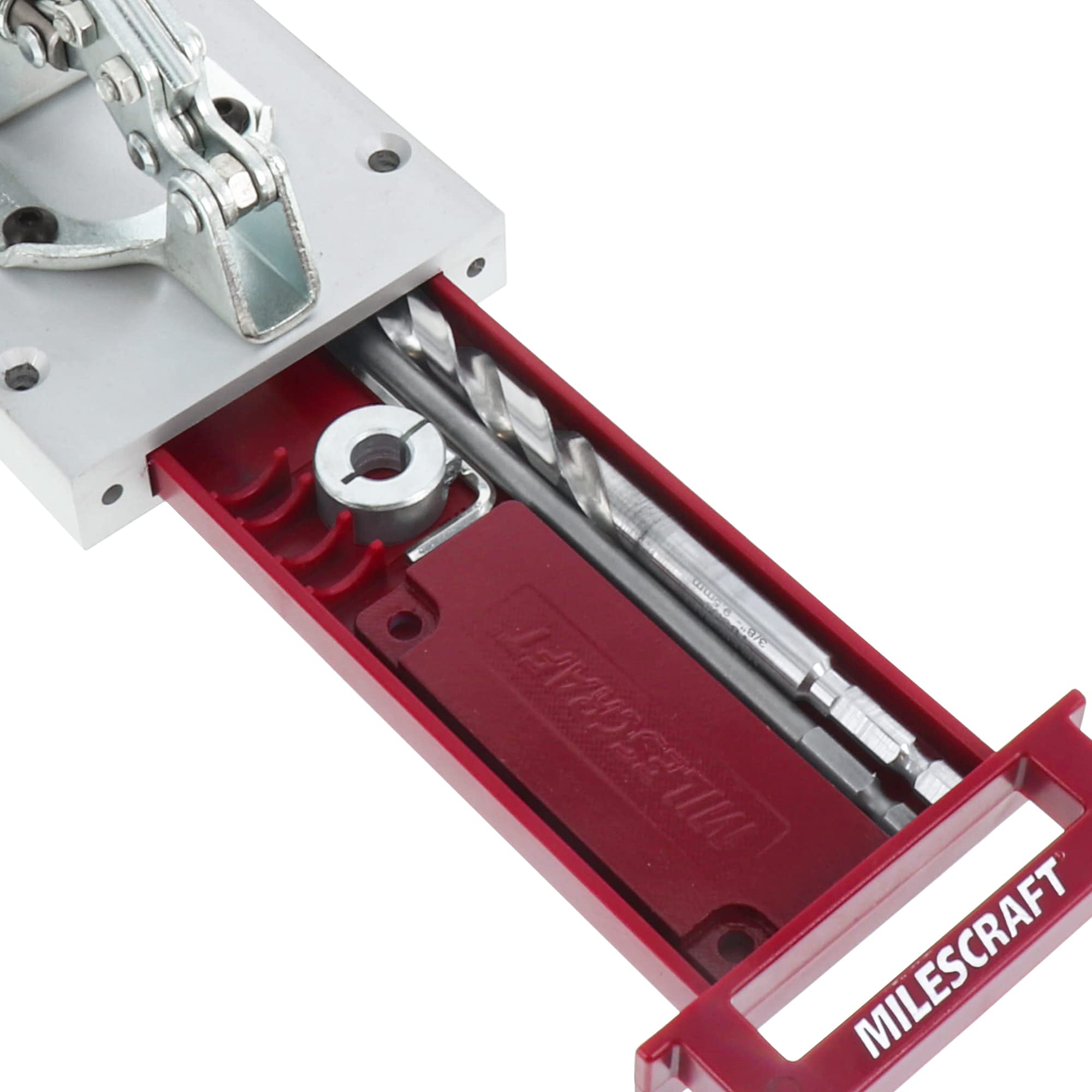 Milescraft 1327 Pocket Jig 400 - Zelfklemmende Zakgatmal Met Bit, Driver En Schroeven