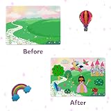 Skillmatics Foil Fun Unicorns & Princesses No Mess Art Kit view 7