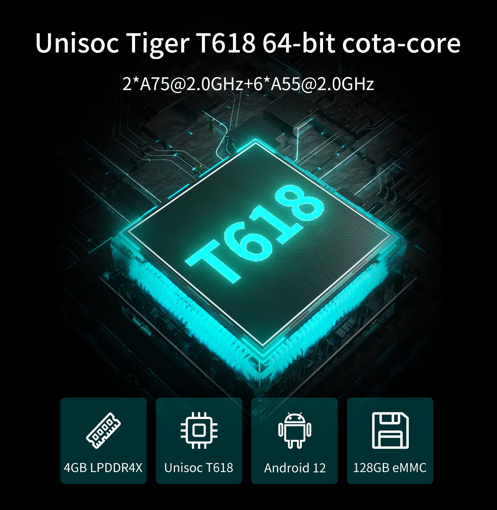 RG405M Retro Handheld Game Console , Aluminum Alloy CNC Android 12 System 4.0 Inch IPS Touch Screen with 128G TF Card 3172 Games Compatible with 5G WiFi and Bluetooth 5.0 (Black)