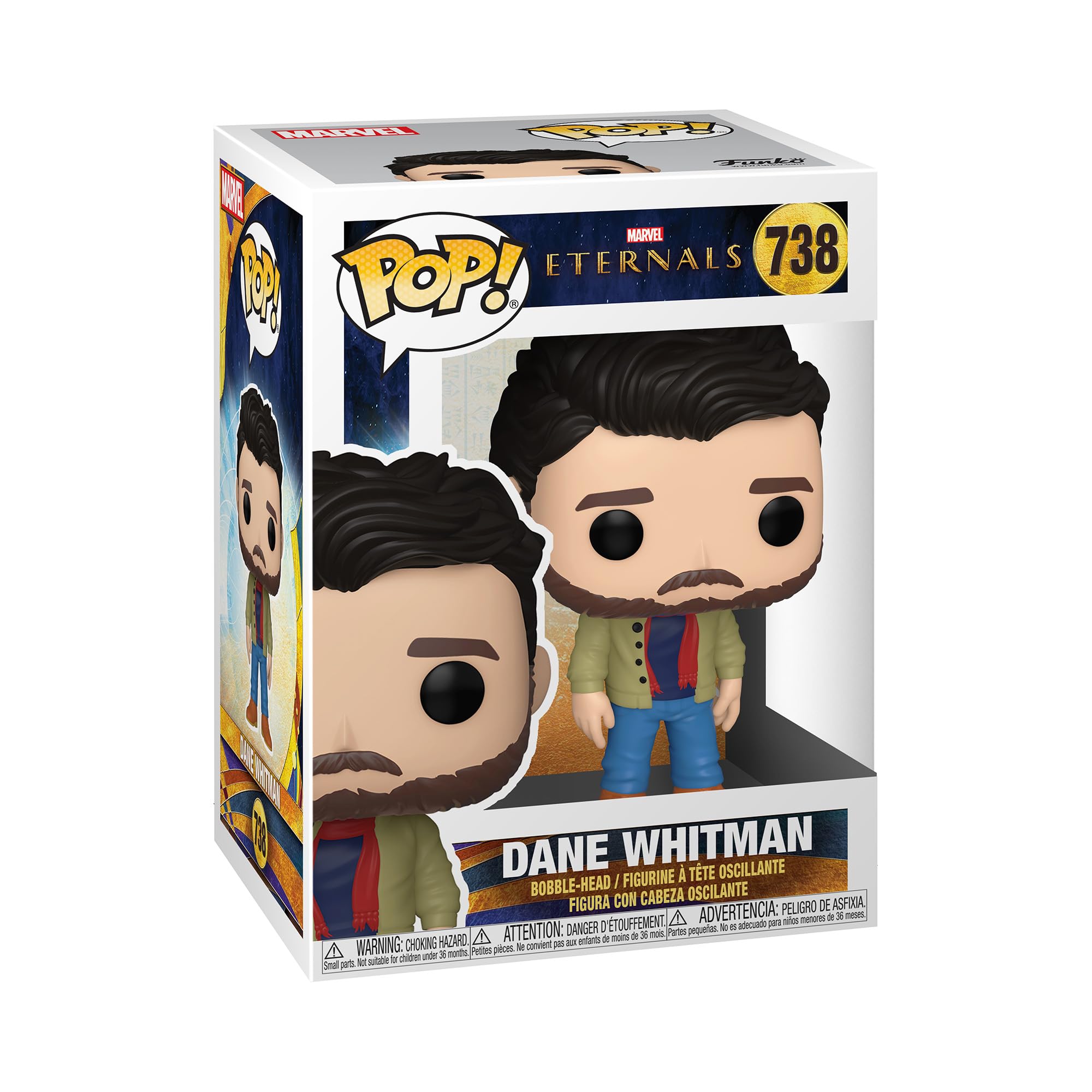 Funko POP! Marvel: Eternals - Dane Whitman - the Eternals - Collectable Vinyl Figure - Gift Idea - Official Merchandise - Toys for Kids & Adults - Movies Fans - Model Figure for Collectors