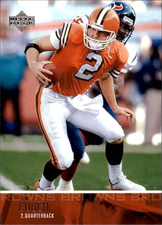 Amazon Com 2003 Upper Deck 68 Tim Couch Nfl Football Trading