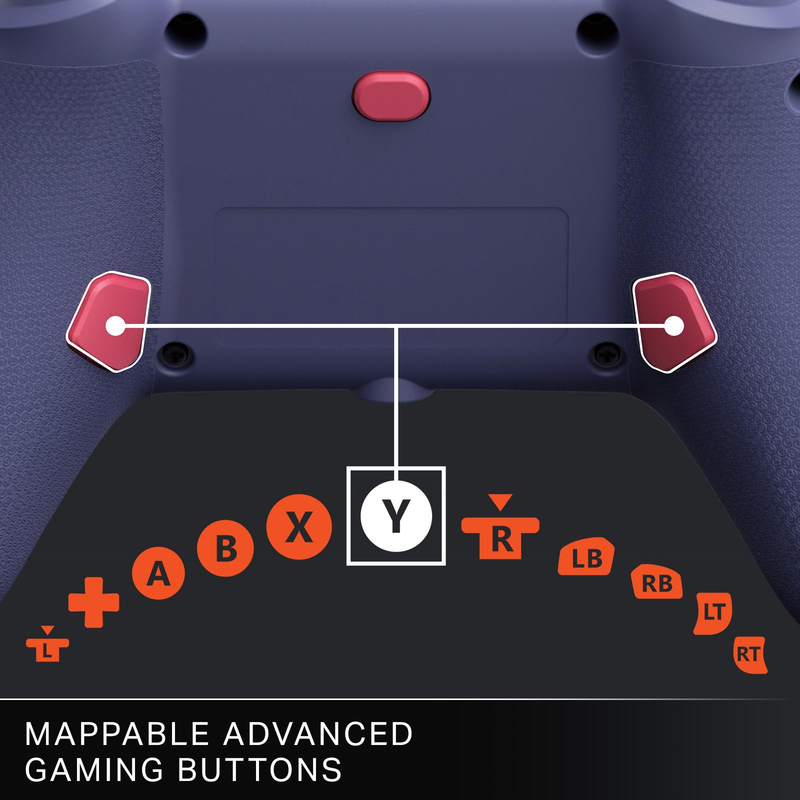 PowerA Advantage Plus Wired Controller for Xbox Series X|S - Night Blossom 5