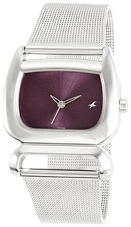 Monochrome Analog Black Dial Women's Watch -NK6078SM09