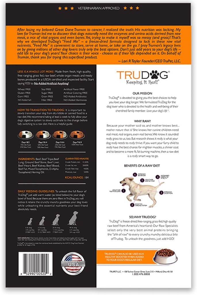 instinct raw dog food ingredients