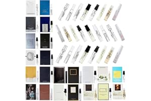 Dirstic Cologne Samples for Men-High End Random Selection Designer Fragrance Cologne Sampler Set for Men - (Pack of 22 Sample Vials)