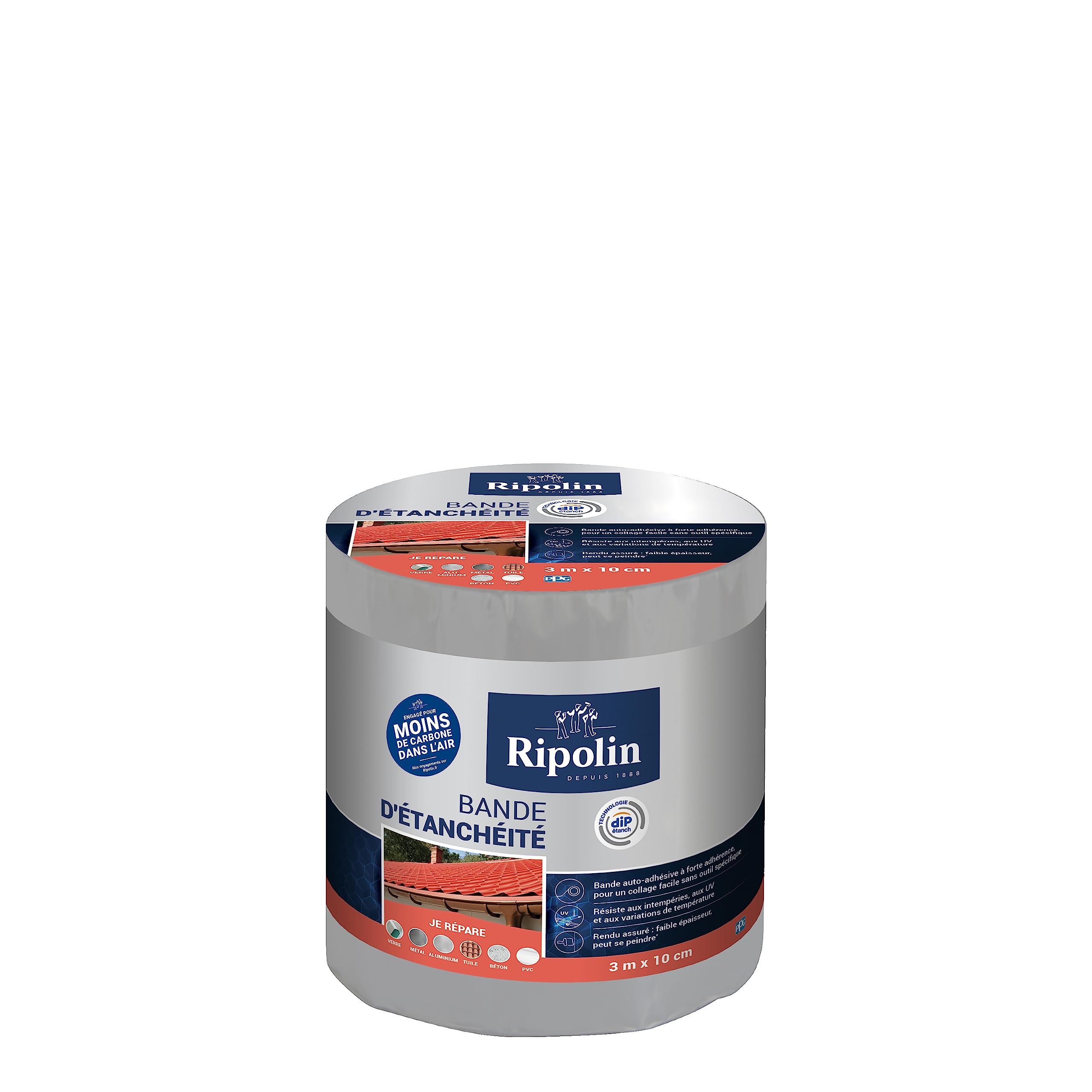 RIPOLIN 648110 Sealing Tape, Grey