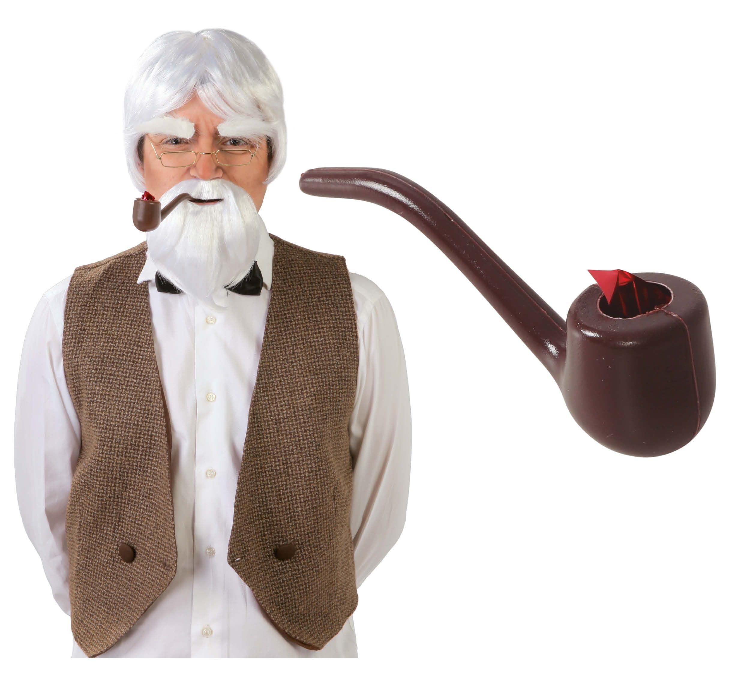 Guirca SL. 16817 Costume Pipe Wood Effect One Size