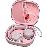 LTGEM Case Compatible with JBL Tune 510BT 520BT 500BT 570BT 660NC 710BT 720BT 770NC & Live 460NC 660NC 670NC 770NC 760NC Headphoness, Pink