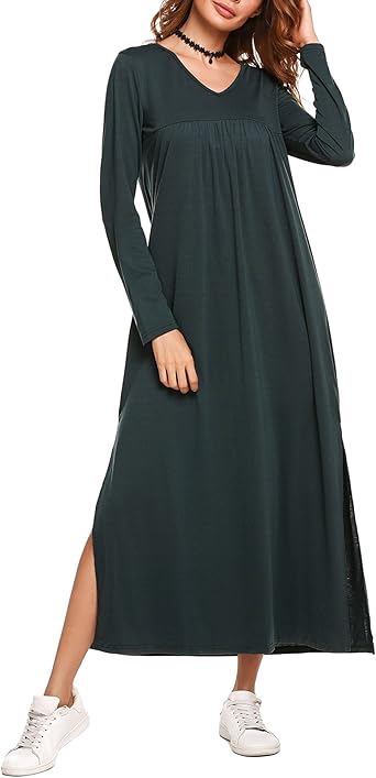amazon women's casual maxi dresses