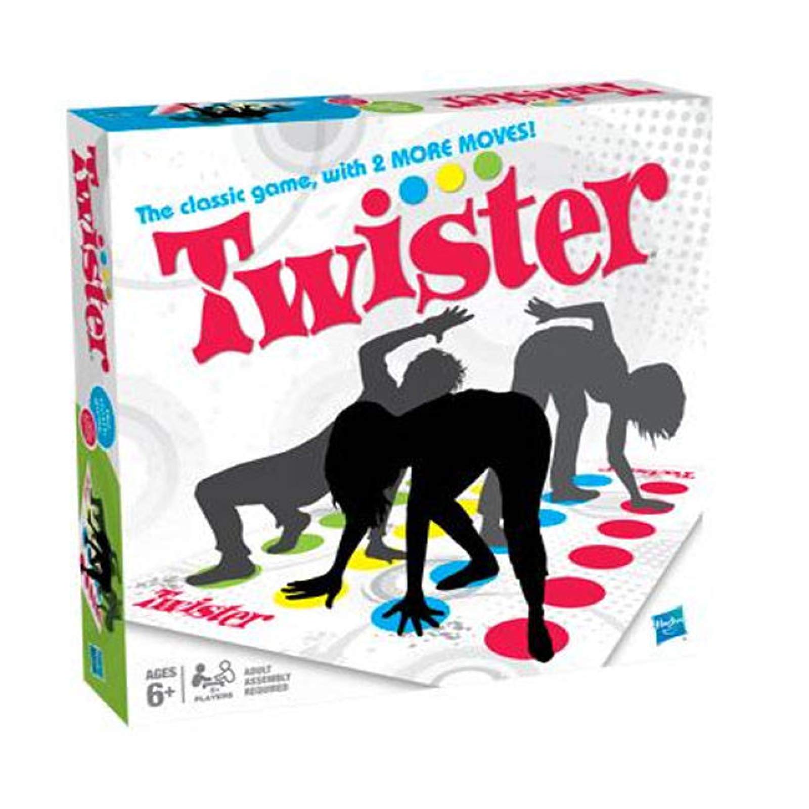 Hasbro Twister, Grey, One Size