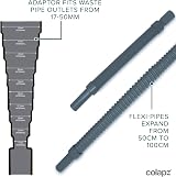 Colapz Caravan Accessories – Motorhome Waste Pipe Adaptor Kit 17-50mm view 2