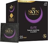 SKYN Elite Regular Size Condoms Pack of 22 Ultra Thin Latex Free 53mm