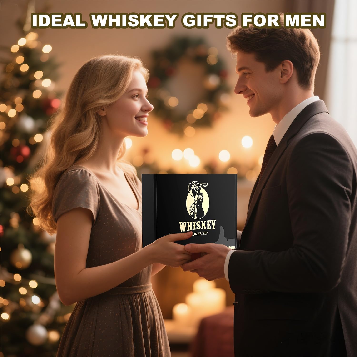 Elektrisches Whiskey Smoker Set with 6 Holzspäne, 6 Whisky Steine 7