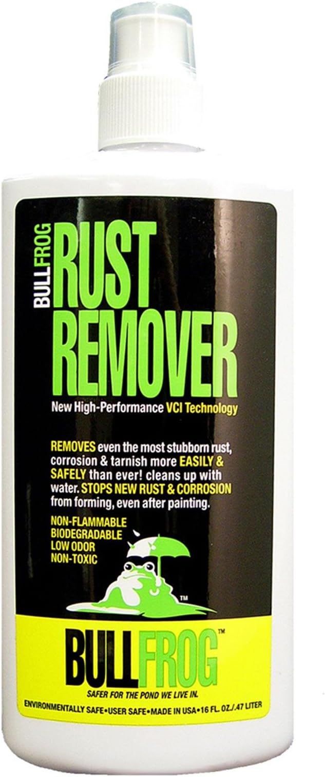 Bull Frog 94236 Rust Remover Liquid Spray 16 oz