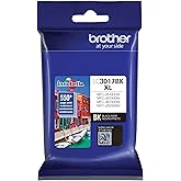 Brother Genuine LC3017BKS High-Yield Black Ink Cartridge, Higher Yield for Value, Original Ink Replacement Cartridge, Ink for