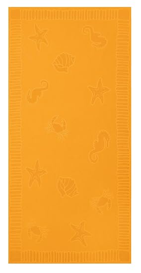 Zollner Xxl Serviette De Plage En Coton 100x200 Cm Jaune Autres Disponibles
