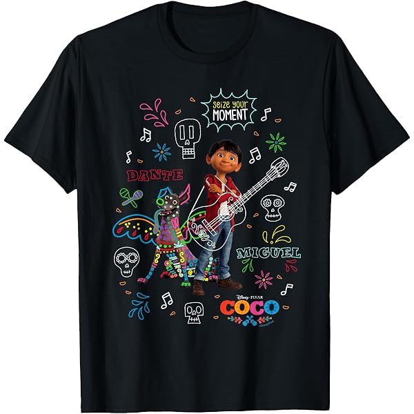 Amazon.com: Disney Pixar Coco Colorful Vintage Style Title Movie