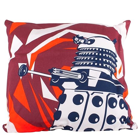Dr Who Tardis Cushion Dalek Cyberman Amazon Co Uk Kitchen