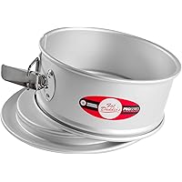 Fat Daddio's PSF-83 Anodized Aluminum Springform Pan, 8 x 3 Inch